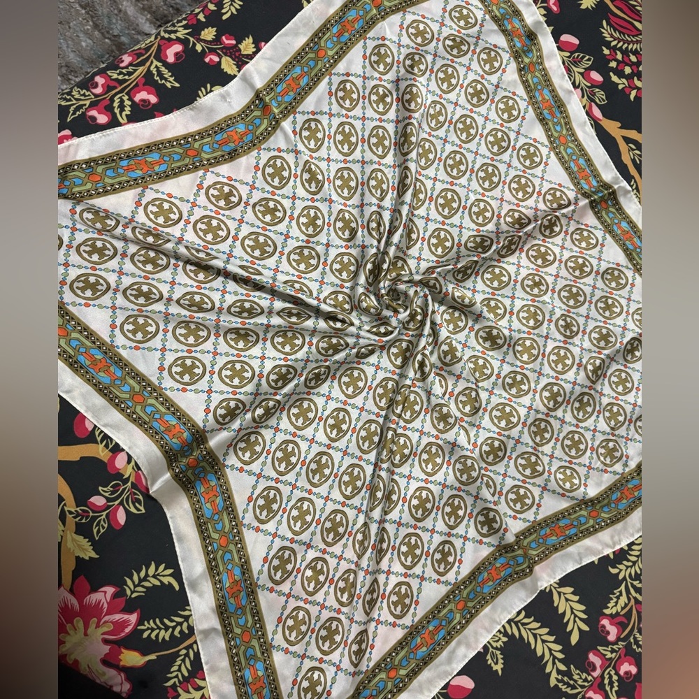 Tory burch silk scarf.